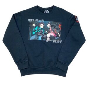 Demon slayer Black Sweater long sleeve